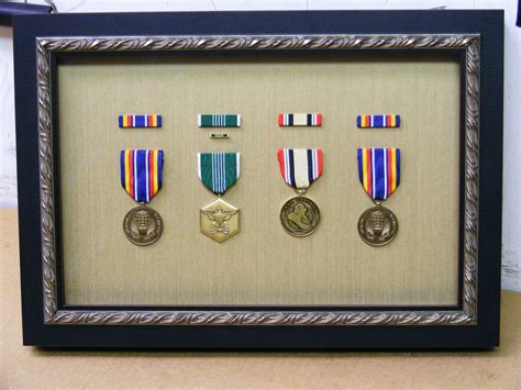 war metal shadow box|shadow box for military awards.